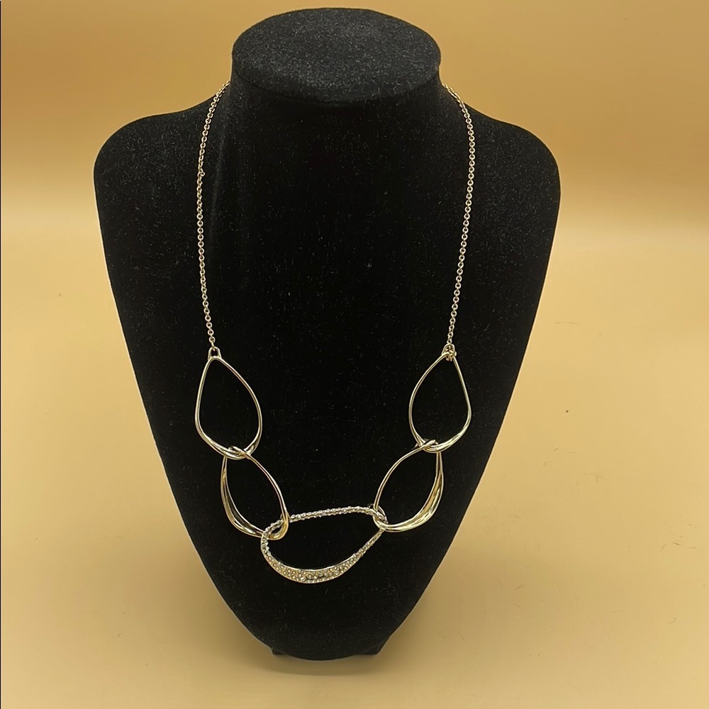 Alexis Bittar Gold Oval Link Necklace